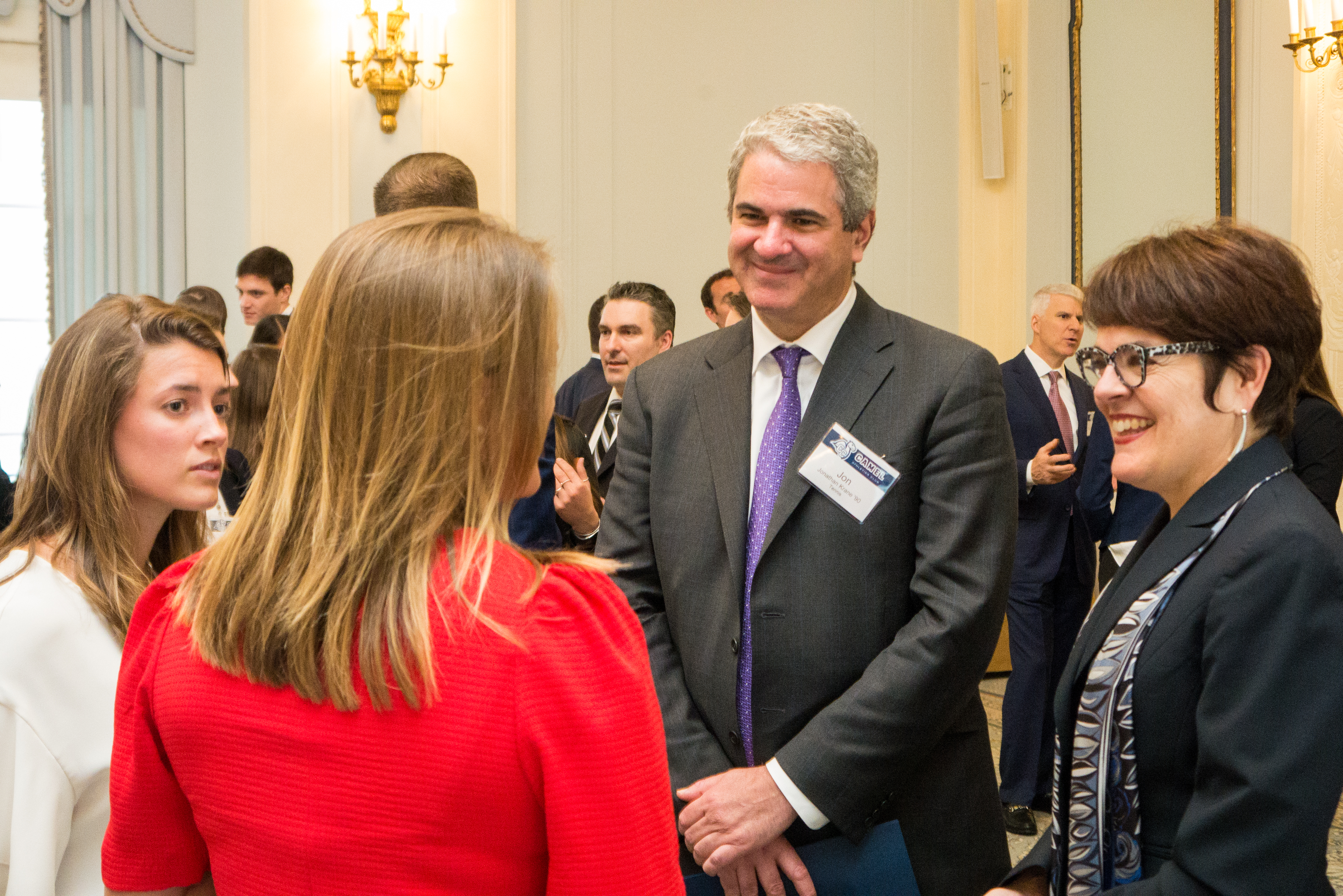 Attendees of the Inaugural Camel Athletics Career Networking Event in New York City