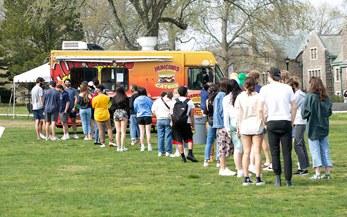 Food Trucks at the Big Announcement