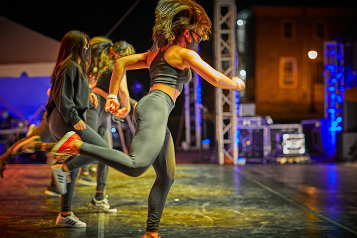 Dancers perform during Eclipse. 