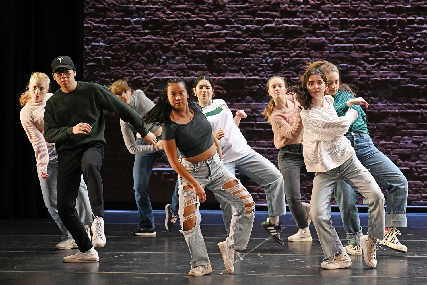 Students Dancing on Stage in Palmer